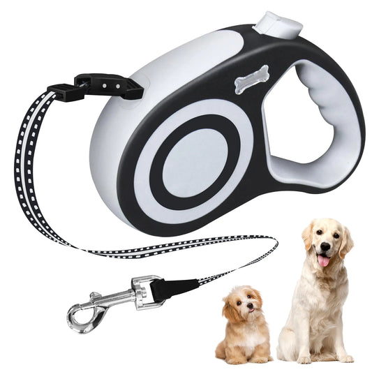 Raysfung Retractable Dog Leash 16FT Dog Walking Leash for for Medium Dogs up to 77 lbsTangle Free Dog Leash