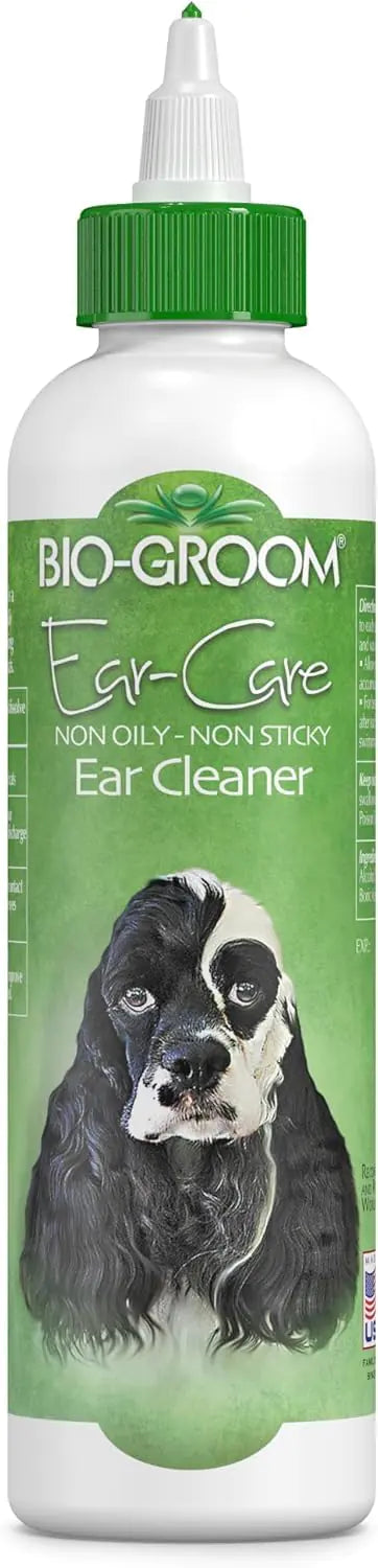 Bio-Groom Ear-Care Dog Ear Cleaner - Cruelty-Free Made in USA Dog Ear Drops Gentle Wax Remover Pet Ear Cleaner for Dogs and Cats - 8 fl oz 1-Pack