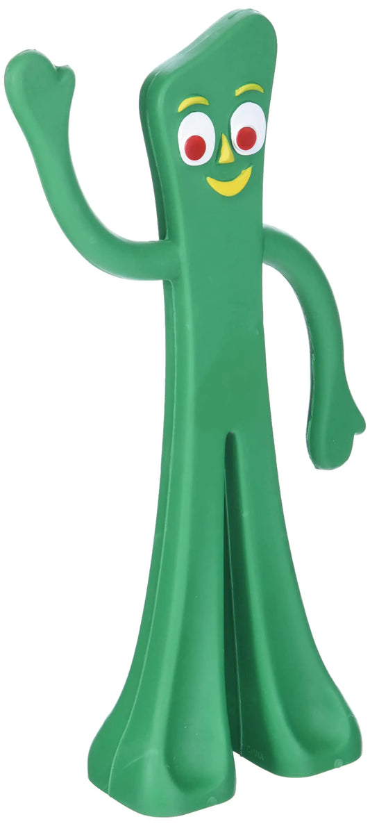 Multipet Gumby Plush Filled Dog Toy Green 9 inch (Pack of 1)