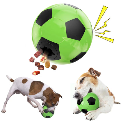 Frutasky Dog Treat Ball with Fun Giggling Sound - 4.61Inch Interactive Dog Toys Ball Dog Treat Dispenser Toy for Large Dogs & Small Dogs Rolling Ball Dog Toy for Keep Your Dog Busy Toys