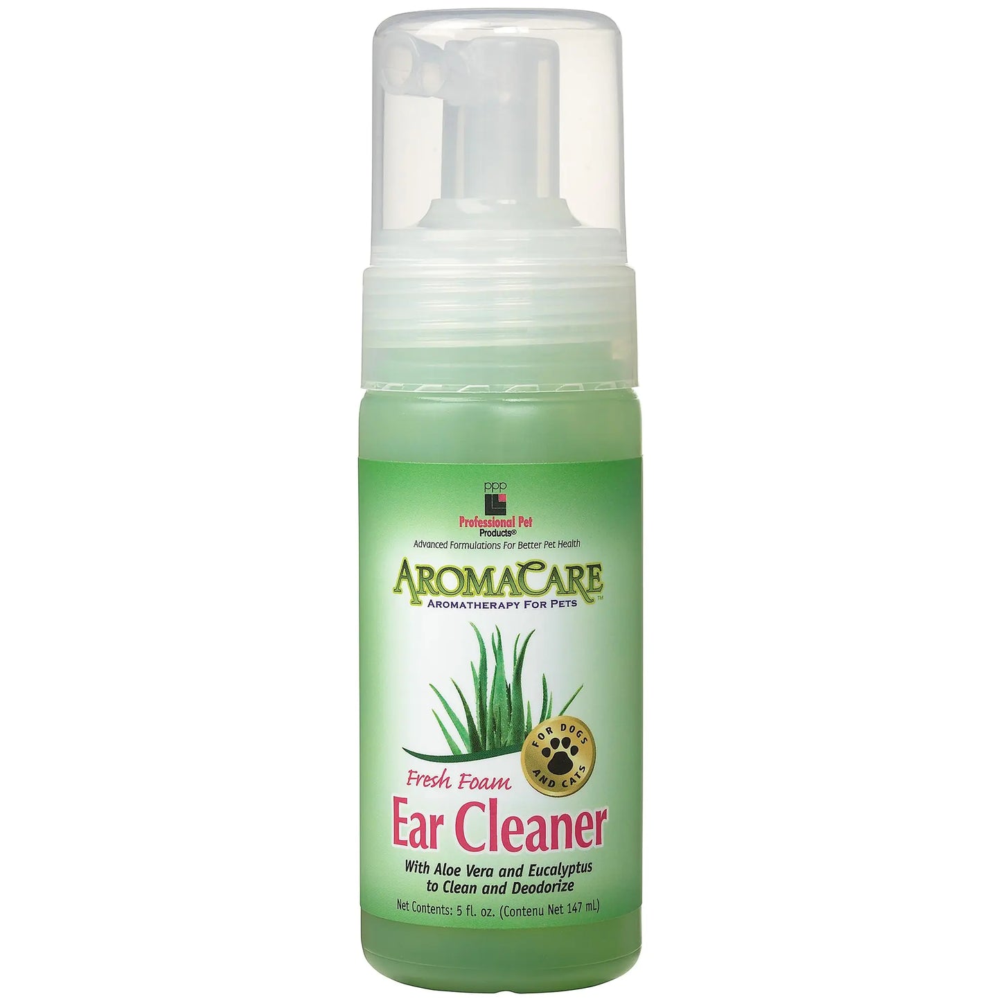PPP Pet Aroma Care Foaming Ear Cleaner 5-Ounce