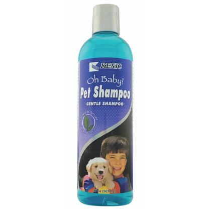 Kenic Oh Baby Fresh & Gentle Puppy and Dog Daily Shampoo; Soap & Paraben Free Made in USA