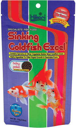 Hikari Sinking Goldfish Excel Baby Pellet Food