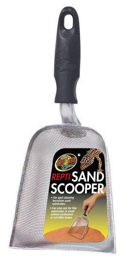 Zoo Med ReptiSand Scooper for Spot Cleaning Terrarium Sand and Substrates